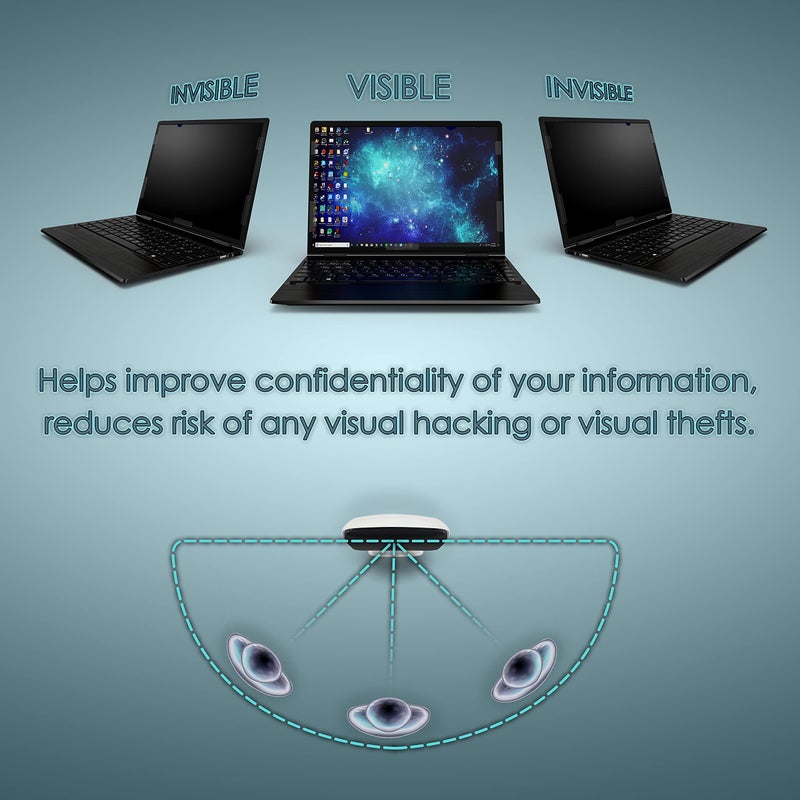 EZ-Pro Screen Protector Privacy Screen Filter for 14 Inches Laptop, Anti-Glare and Anti Blue Light Screen Protector - Image 3